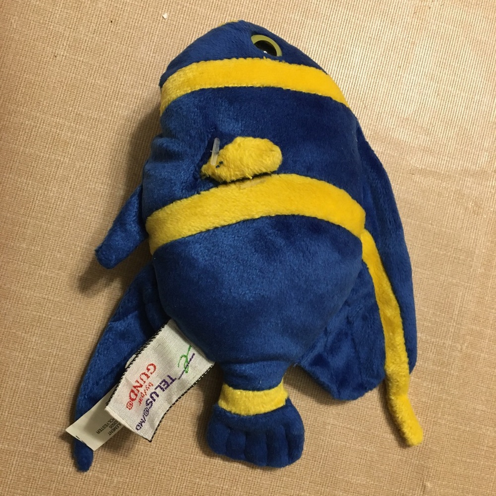 GUND blue tropical fish